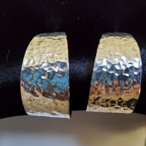 Sterling Silver Open Hoops